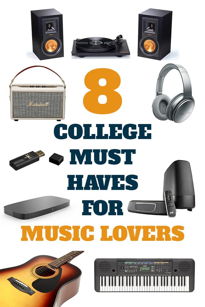 8 College Must Haves For Music Lovers